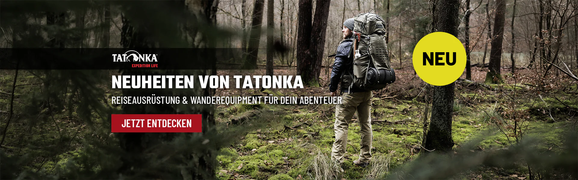 Ausrüstung für echte Abenteuer